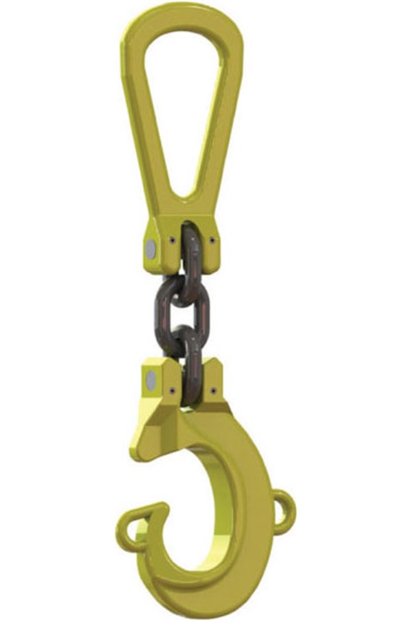 1tonne Grade 80 Single Leg Pump Lifting Hook (PLH1RS) SafetyLiftinGear