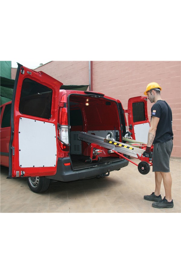 Compact, Folding Material Lift, 125kg TORO3000A SafetyLiftinGear
