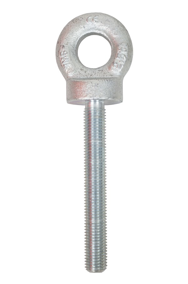 Eyebolt (Long Shank) 10mm to 30mm. LSCEB SafetyLiftinGear