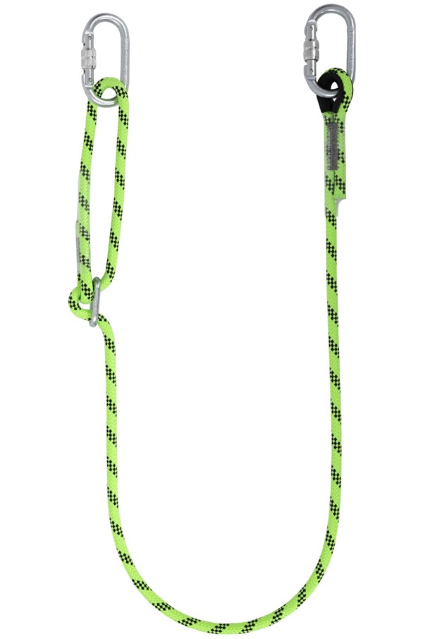 Adjustable Rope Lanyard with Karabiners