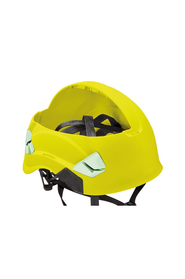 PETZL VERTEX Hi Viz Yellow Helmet PETZL VERTEXB HIVIZ Y SafetyLiftinGear
