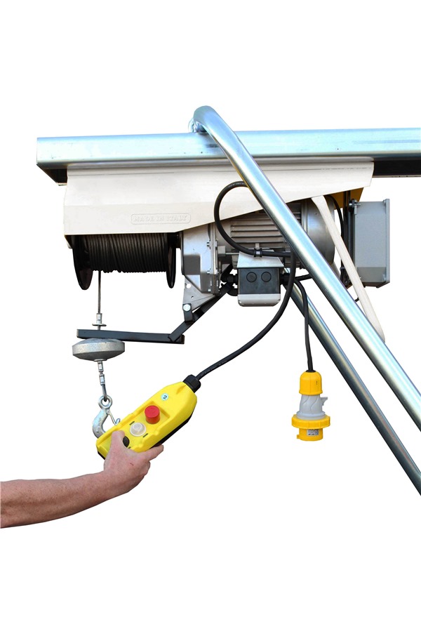 Builders Gantry Hoist 500kg 110volt package BUILDGANTRY500KG