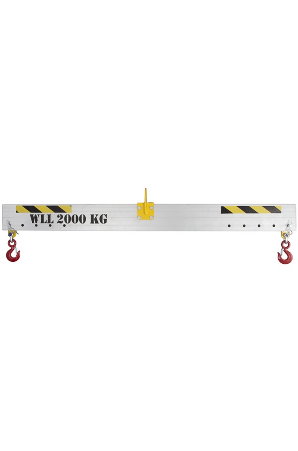 4000kg Adjustable Aluminium Lifting Beam x 1mtr (LIFTBEAMTRBKIT1M
