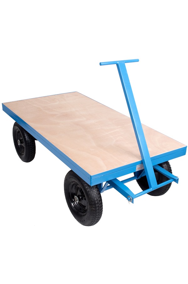 Site Trolley Heavy duty 1 tonne , Solid Tyres. CHEEKO3SOLID