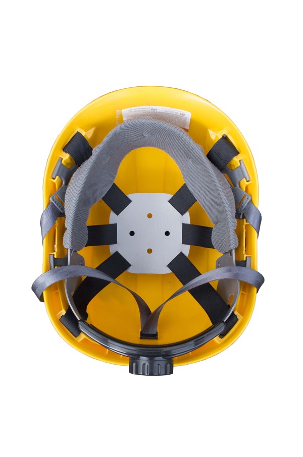 Hi-Viz Yellow MSA 10186488 Nexus Linesman Vented Climbing Helmet 