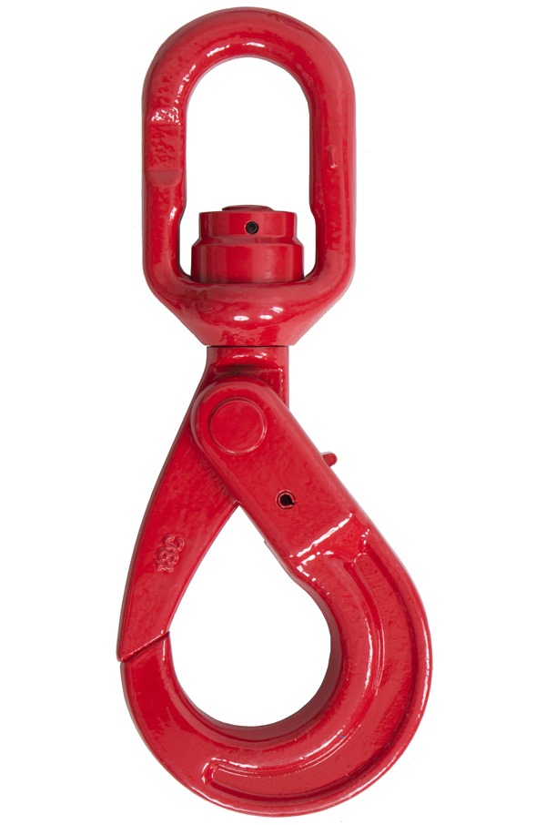 8 tonne 1Leg Chainsling, Swivel Self Locking Hook (CS16MM1LSSLH) -  SafetyLiftinGear