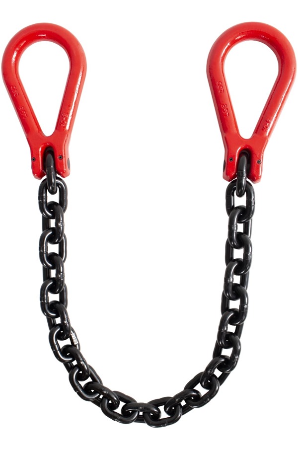 1.5tonne Single Leg Reevable Collar Chain (CS7MMCC) SafetyLiftinGear
