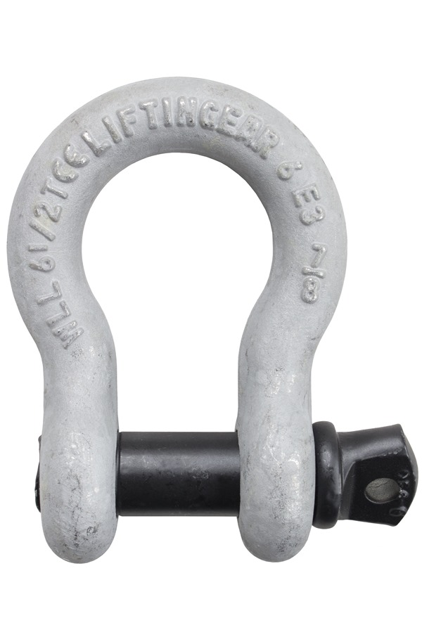 Green Pin Screw Shackle 0.5-12 ton Galvanised Lifting Towing Recovery 
