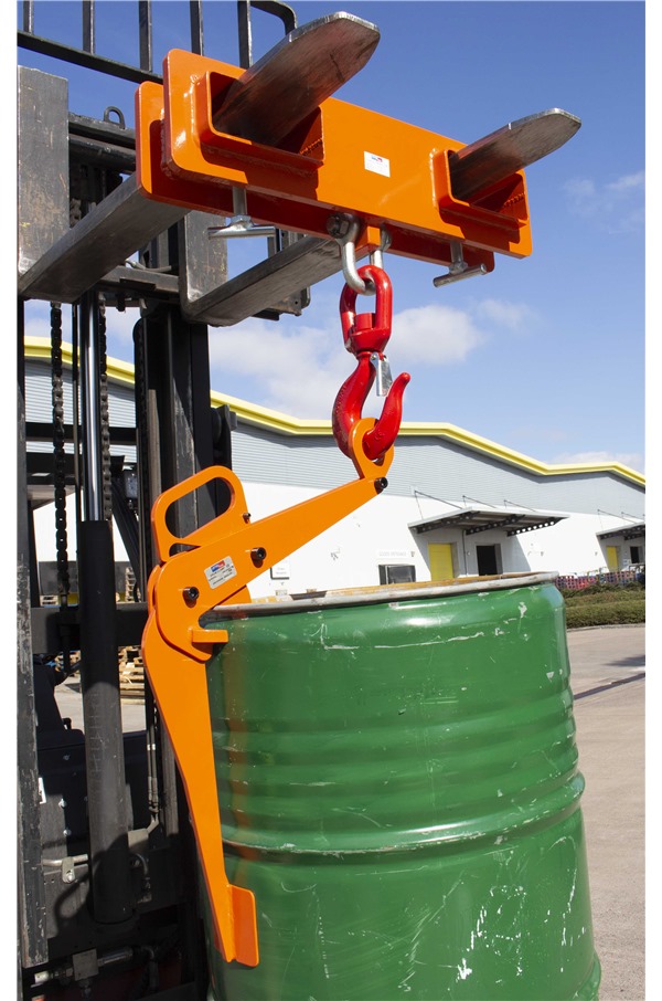500kg Vertical Lift Drum Clamp DLTDV0.6T SafetyLiftinGear