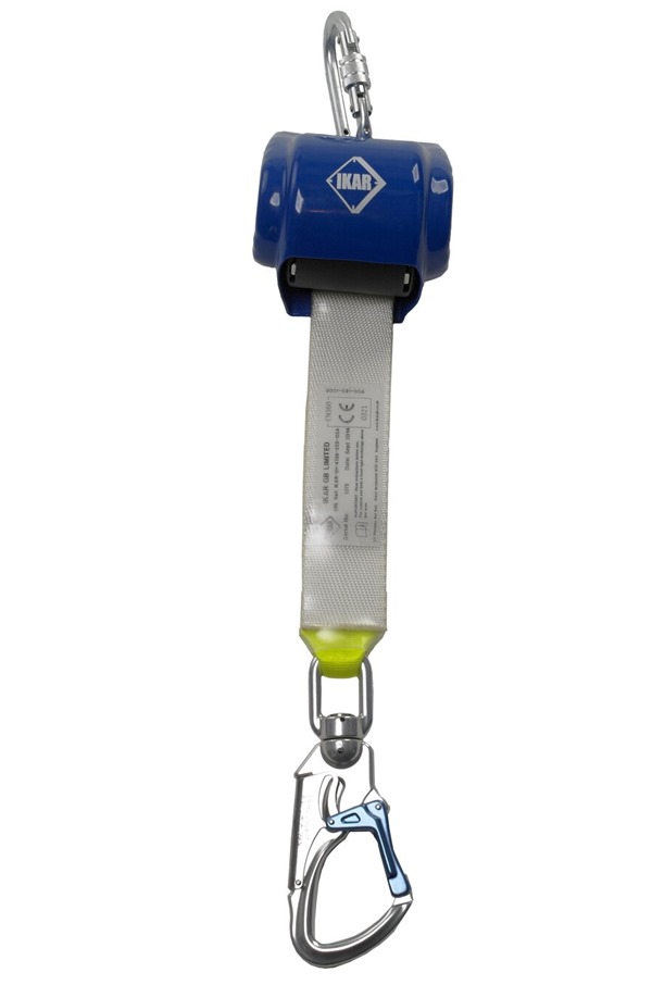 G-Force Height Safety 2.4mtr Fall Arrest Block Inertia Reel Scaffold Hook 140kg G-Force Height Safety 2.4mtr Fall Arrest Block Inertia Reel Scaffold Hook 140kg