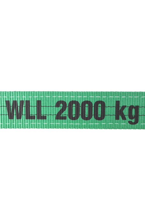 1mtr 3 Tonne Duplex Polyester Webbing Lifting Cargo Sling Strap Strop 1-10mtr EWL Certified BSEN1492-1 2000