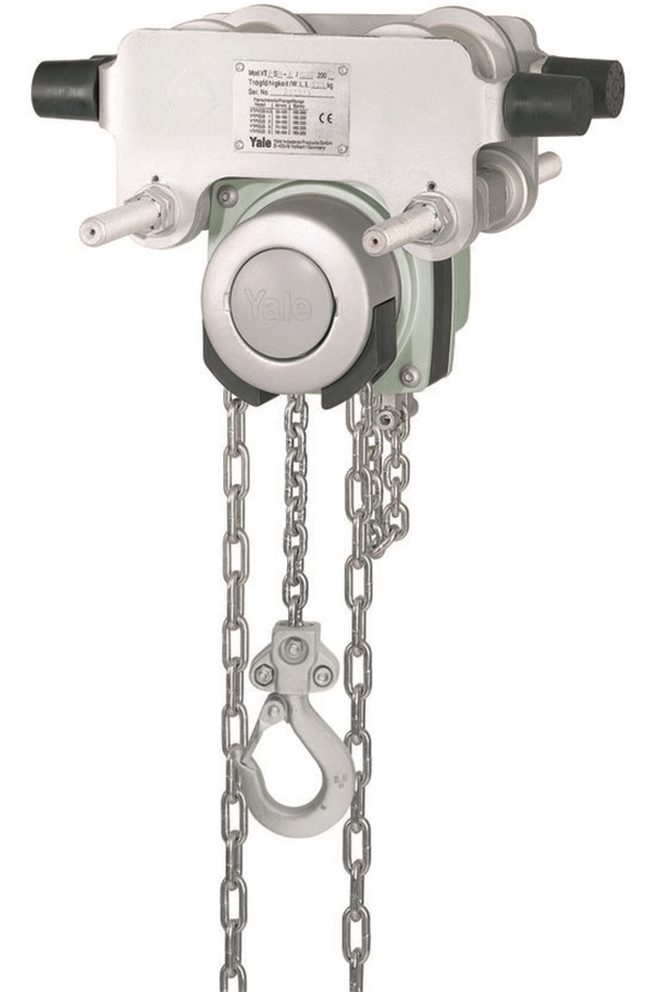 YaleLift 500kg Corrosion Resistant Integral Geared Trolley Hoist (CMYLCRITG500RS