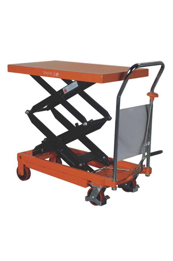 Double Vertical Scissor Lift Hydraulic Platform Table 350kg PTTFD35