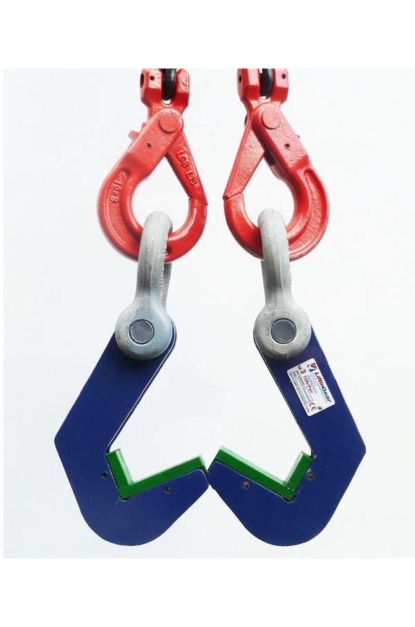 Pipe Hooks, Capacity per pair 8 tonne with surface protection PIPE