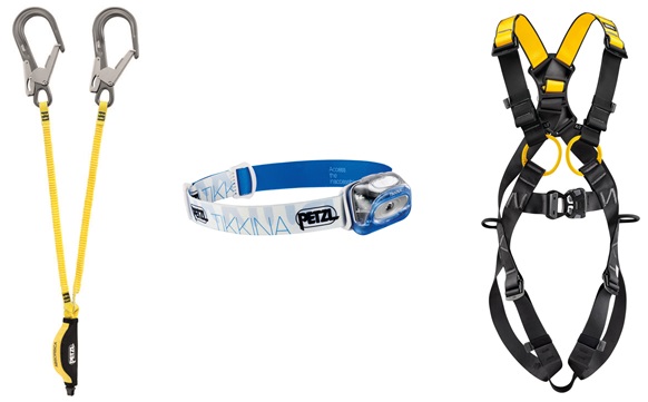New Petzl Products: Headtorches, Harnesses & Lanyards