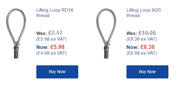 lifting loop prices