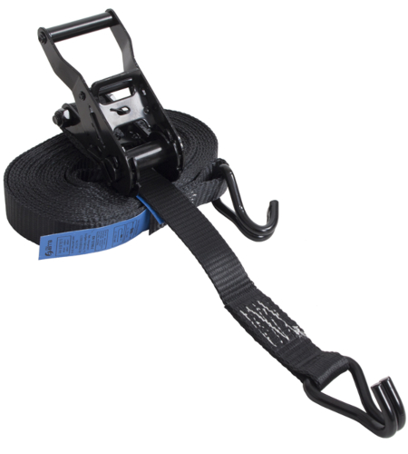 black ratchet straps