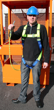 front saftey harness