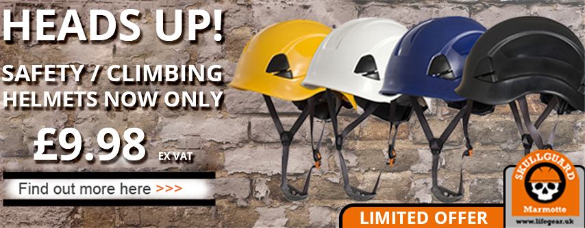 Special offer on climbing helmets