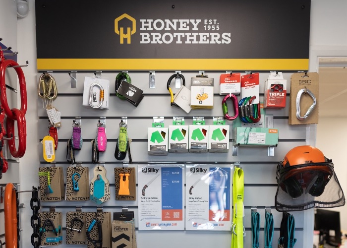 Honey Brothers arborist equipment