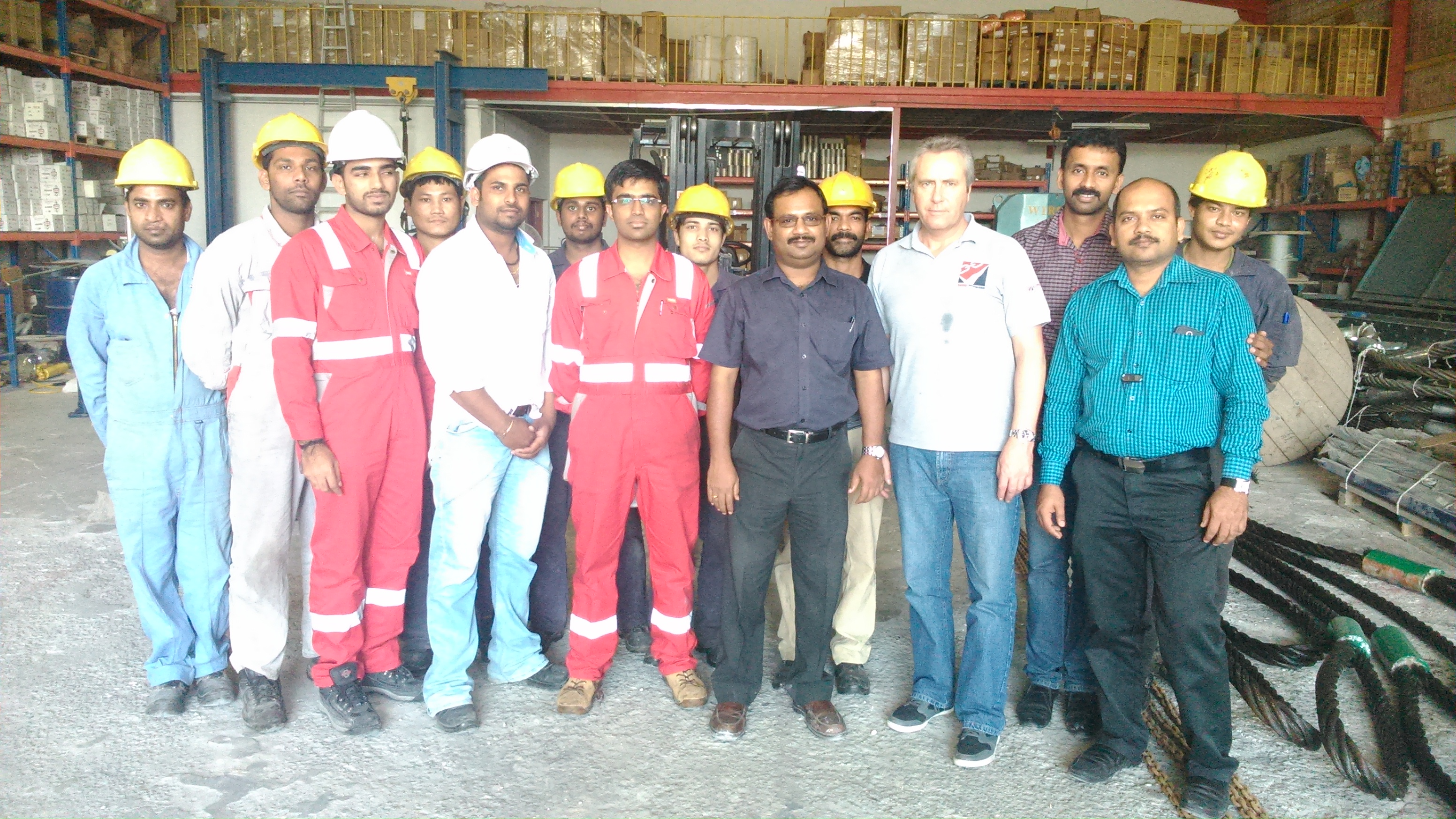 SafetyLiftinGear Visit Qatar to Deliver Training