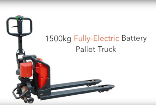 1500kg battery powered pallet truck