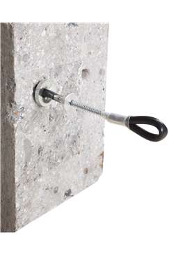 g-force removable anchor point for fall protection