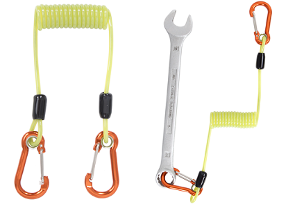 3kg Coiled Cable Tool Safety Lanyard