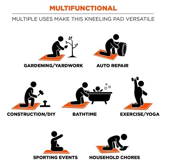 Multifunctional kneeling mats