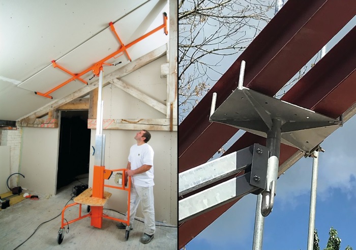 New Lifting Products: Plasterboard Lifters & Beam Lifters