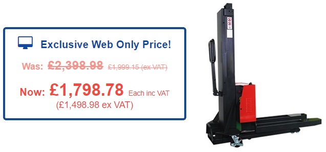 PALLIFT Offer: Save £600 on Your Self-Lifting Stacker!
