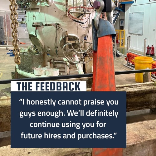 Postive feedback from a Safety Liftin Gear customer