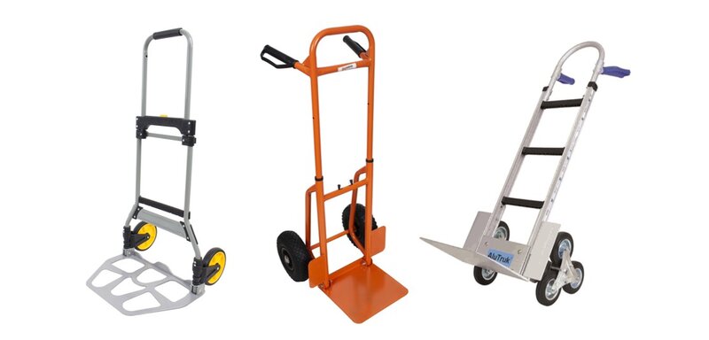 selection of different sack trucks